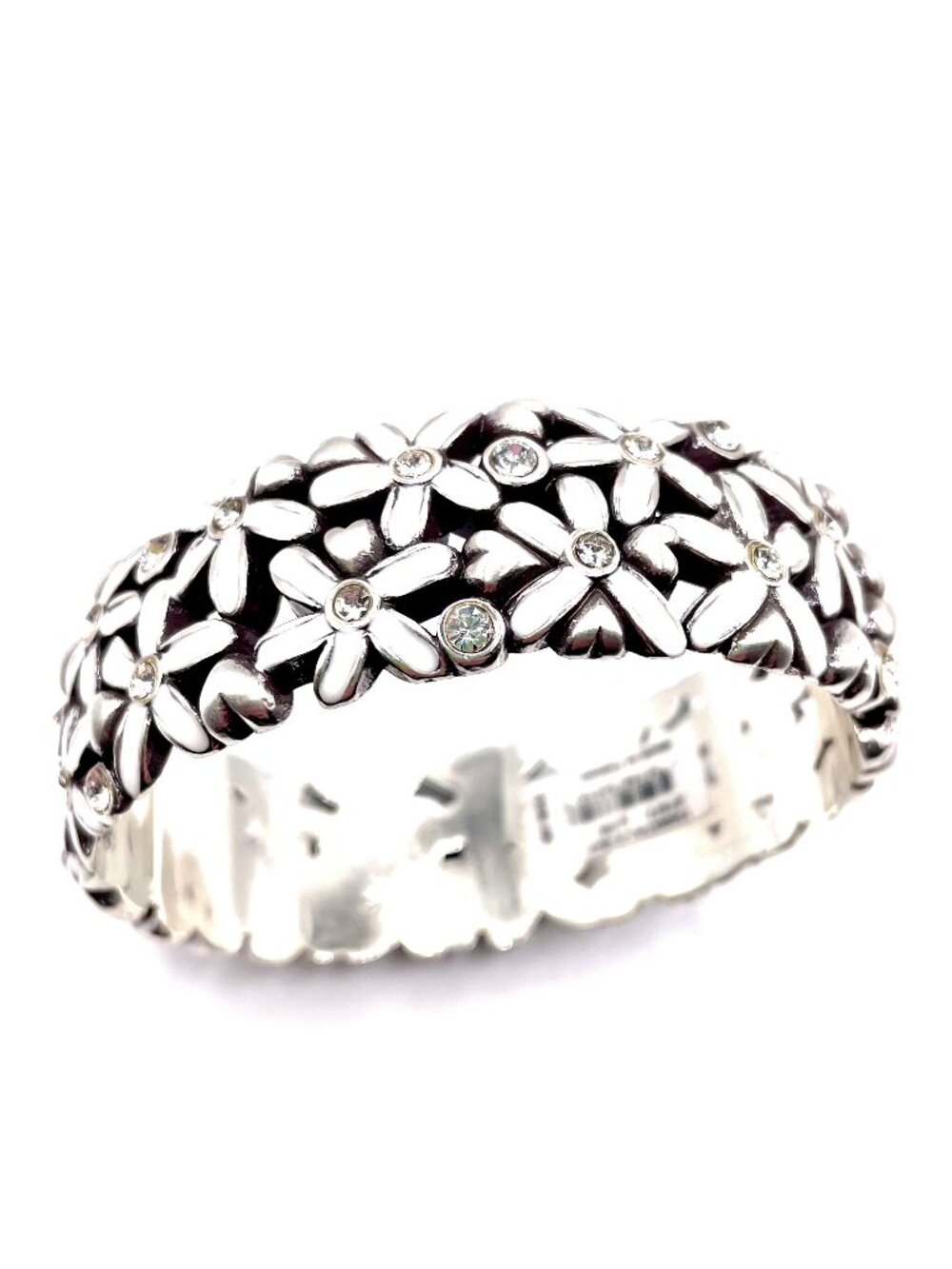 BRIGHTON WILD FLOWERS HINGED BANGLE